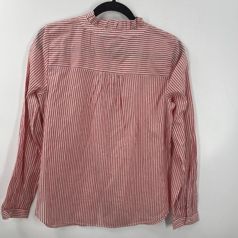 Talbots Cotton Button Down Stripe Lightweight Bun… - image 5
